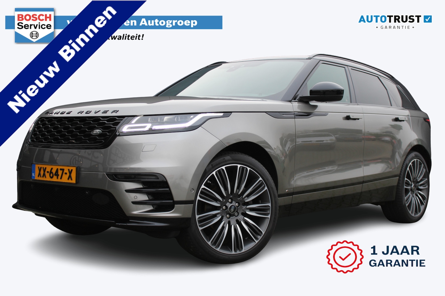 Land Rover Range Rover Velar - 3.0 V6 AWD R-Dynamic HSE | Vol leder luxe memory stoelen + verwarming | Meridian audio | L - AutoWereld.nl