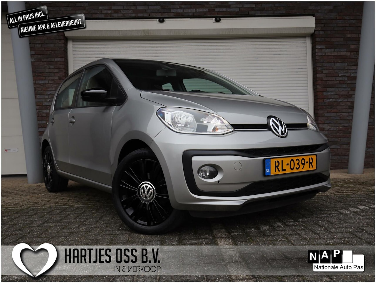 Volkswagen Up! - 1.0 BMT 75pk high up! 5drs. (Vol-Opties!) - AutoWereld.nl