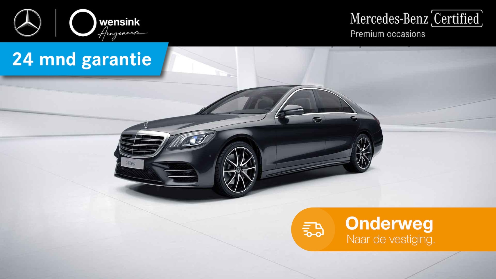 Mercedes-Benz S-klasse - 450 Premium Plus | AMG | Trekhaak | Panoramadak | Headup | Burmester | Luchtvering | 360 g - AutoWereld.nl