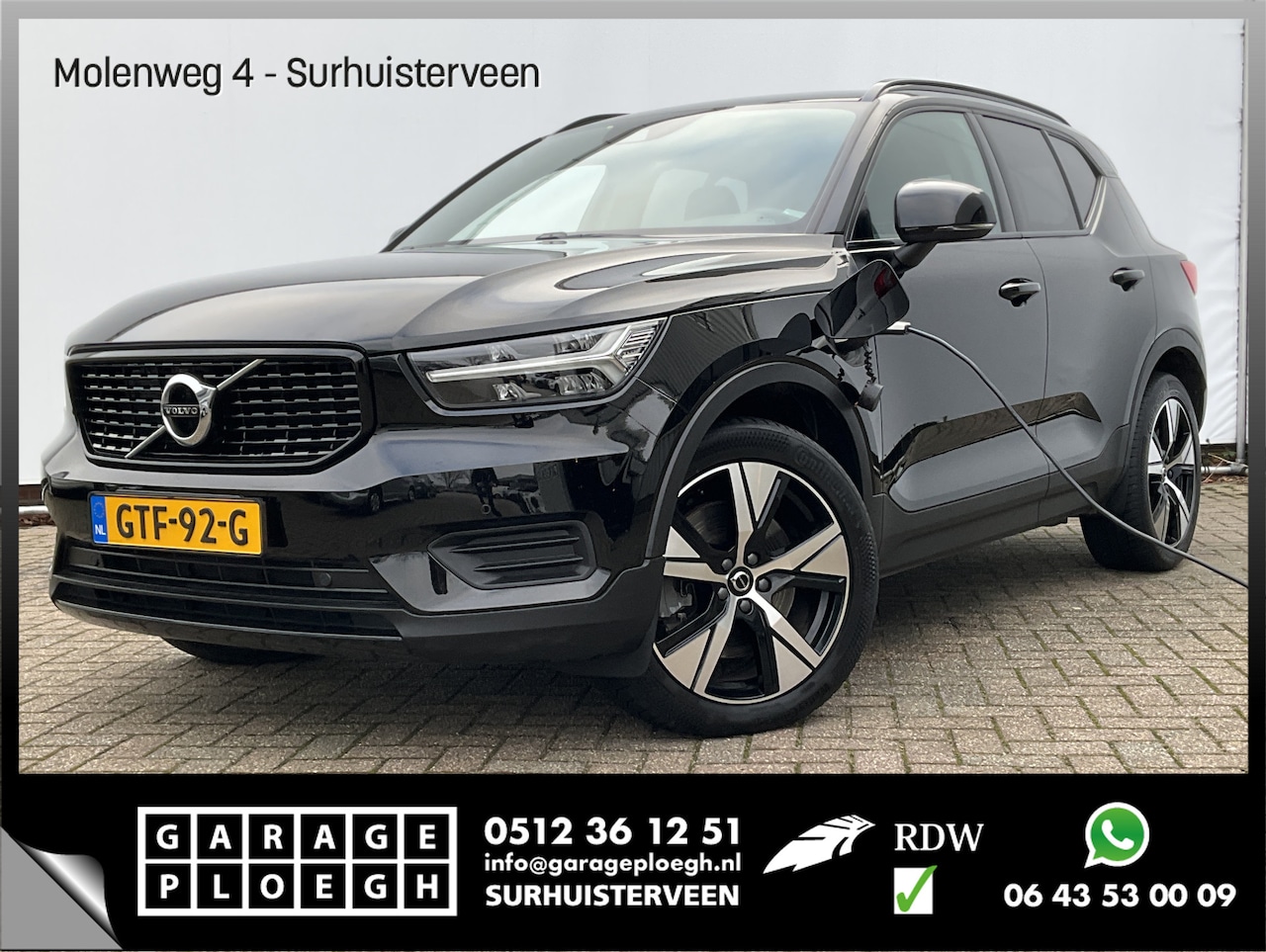 Volvo XC40 - 1.5 T4 Recharge R-Design Apple/Android DAB Nav/Cam 19inch PHEV Plug-in - AutoWereld.nl