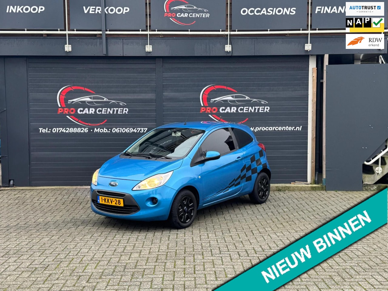 Ford Ka - 1.2 Champions Edition start/stop AIRCO|EL.RAMEN|NAP|APK - AutoWereld.nl