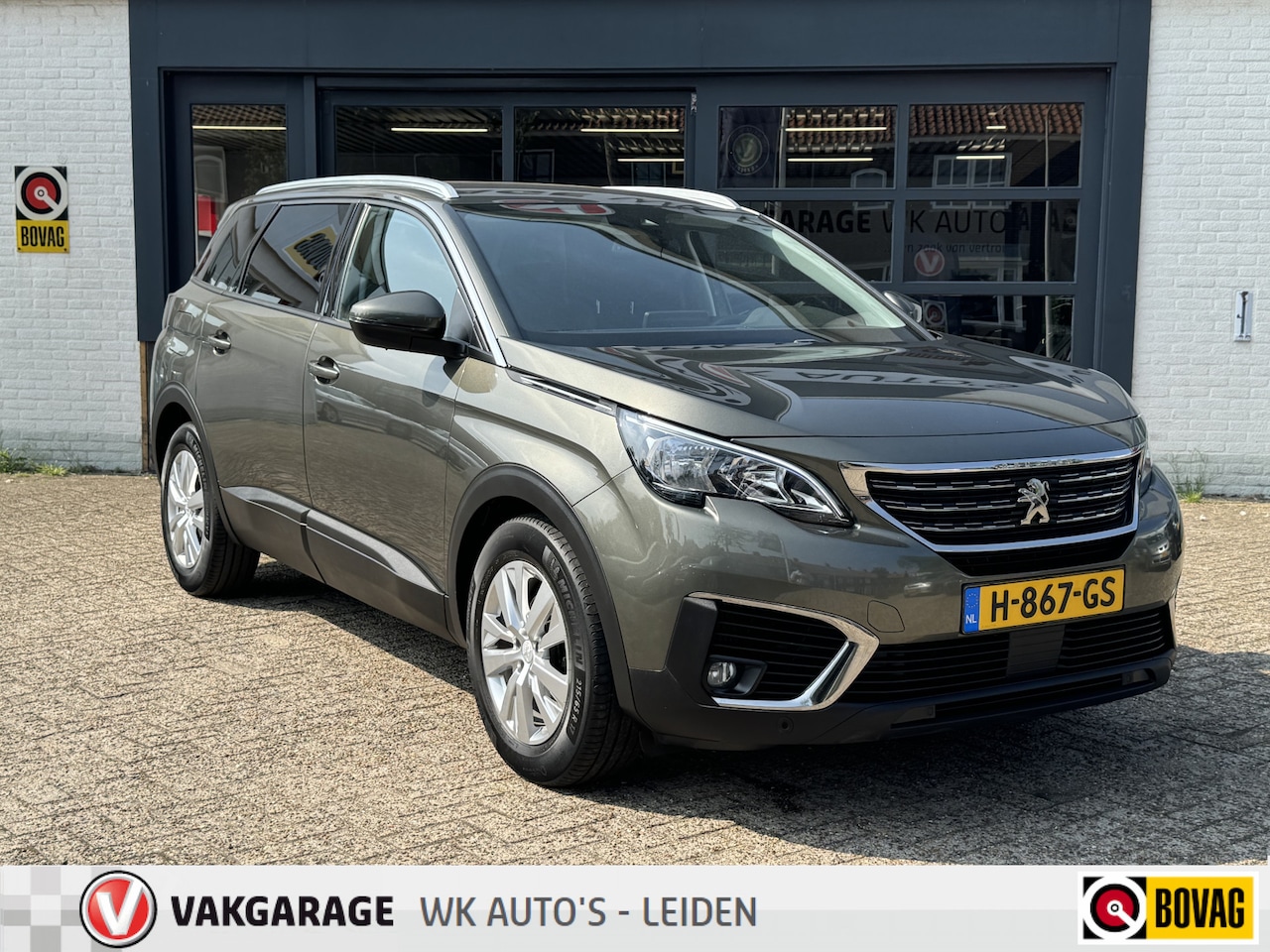 Peugeot 5008 - 1.2 PureTech Blue Lease Executive - 7 pers. - Apple carplay - AutoWereld.nl