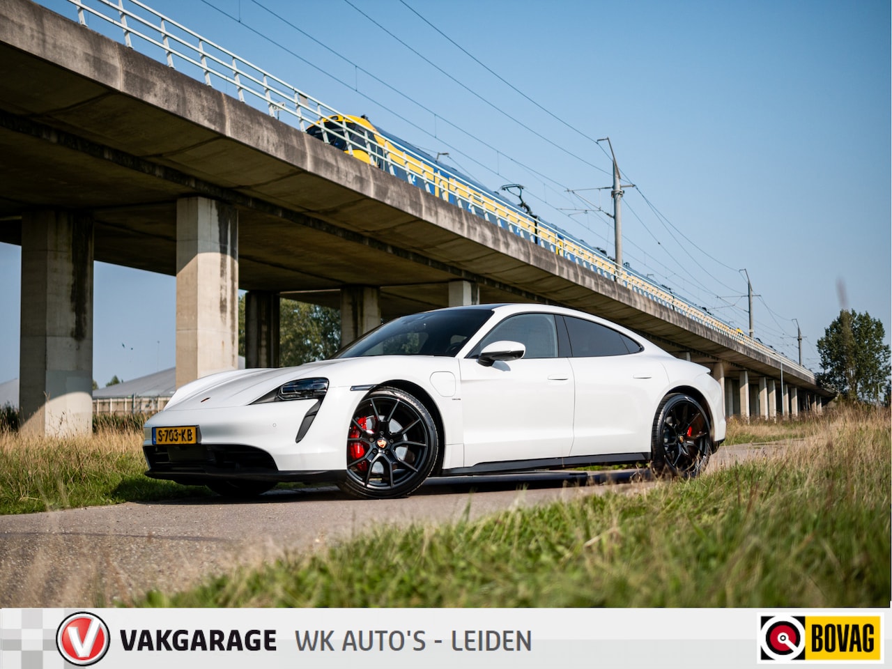 Porsche Taycan - 4S Performance 84 kWh - 1e eigenaar - 360 camera - Pano dak - AutoWereld.nl