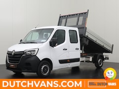 Renault Master - 2.3DCI 145PK Dubbele Cabine Kipper | Airco | 6-Persoons | 2500Kg Trekhaak