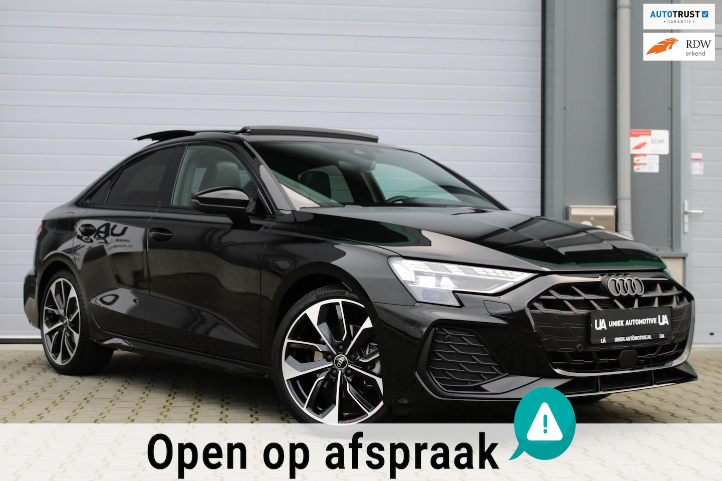 Audi A3 Limousine - 35 TFSI Limousine | HEAD-UP | RS ZETELS | VOL LEDER | PANO | SONOS | LED-MATRIX | 19" | ZE - AutoWereld.nl