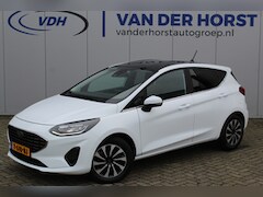 Ford Fiesta - 1.0-125pk EcoBoost Mild-Hybrid Titanium. Leuke sportieve Fiesta Volautm. airco, stoel-, st