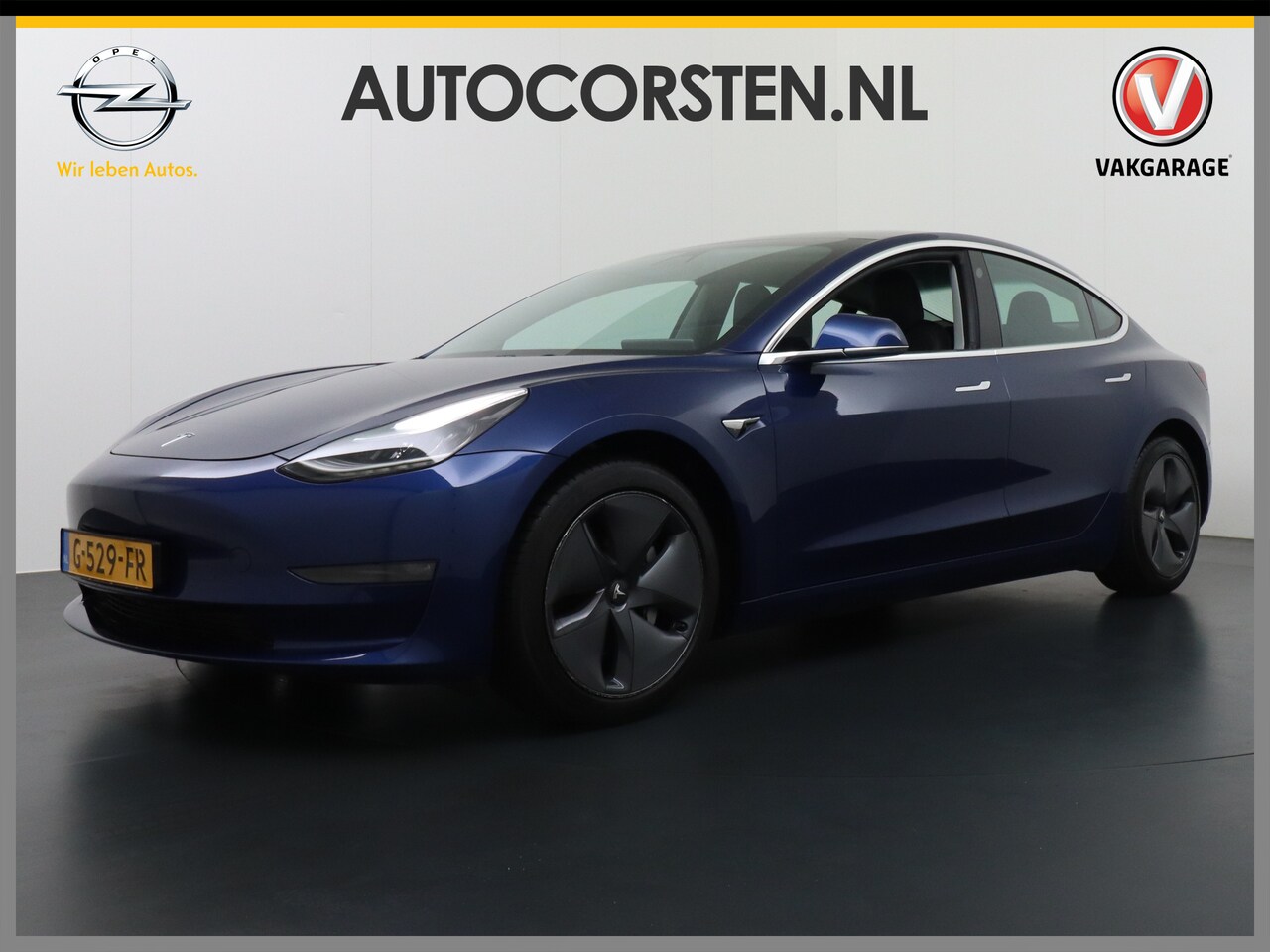 Tesla Model 3 - Long Range RWD Long Range 75kWh 463PK FSD-v.b Premium Audio 4wd Lmv 18" AutoPilot Panoramadak Camera's Le - AutoWereld.nl