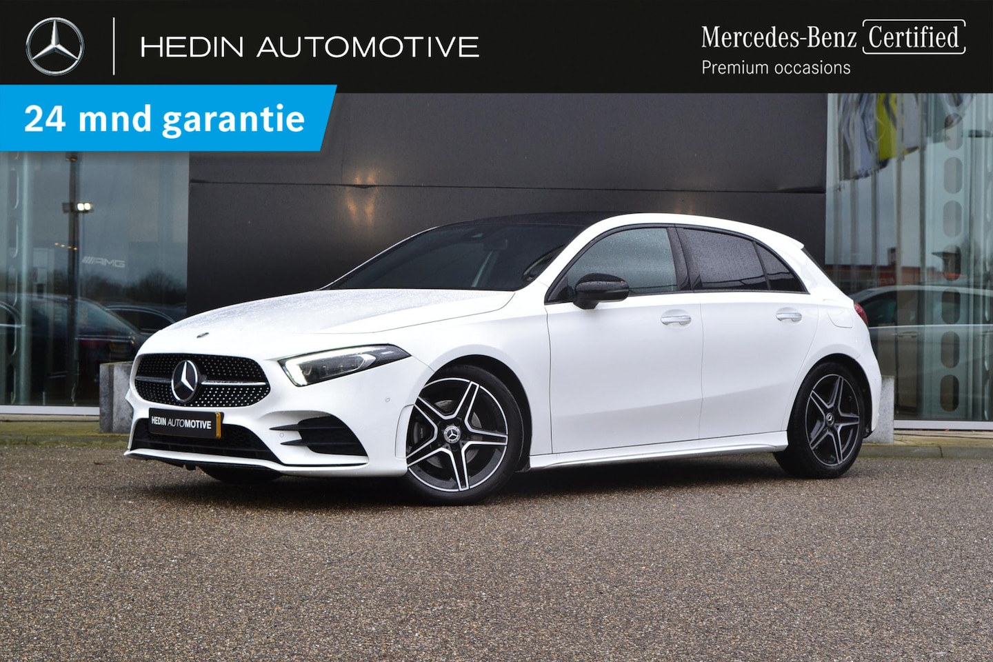 Mercedes-Benz A-klasse - A 180 Automaat Business Solution AMG | Premium Plus Pakket | Nightpakket | Panoramadak | M - AutoWereld.nl