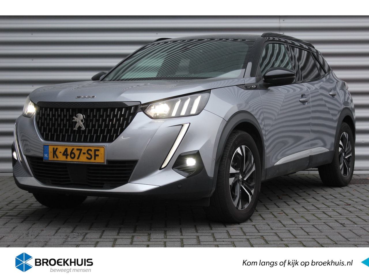 Peugeot 2008 - 1.2 PURETECH 130PK GT-LINE AUTOMAAT / NAVI / LEDER / CLIMA / PDC / 17" LMV / CAMERA / KEYL - AutoWereld.nl