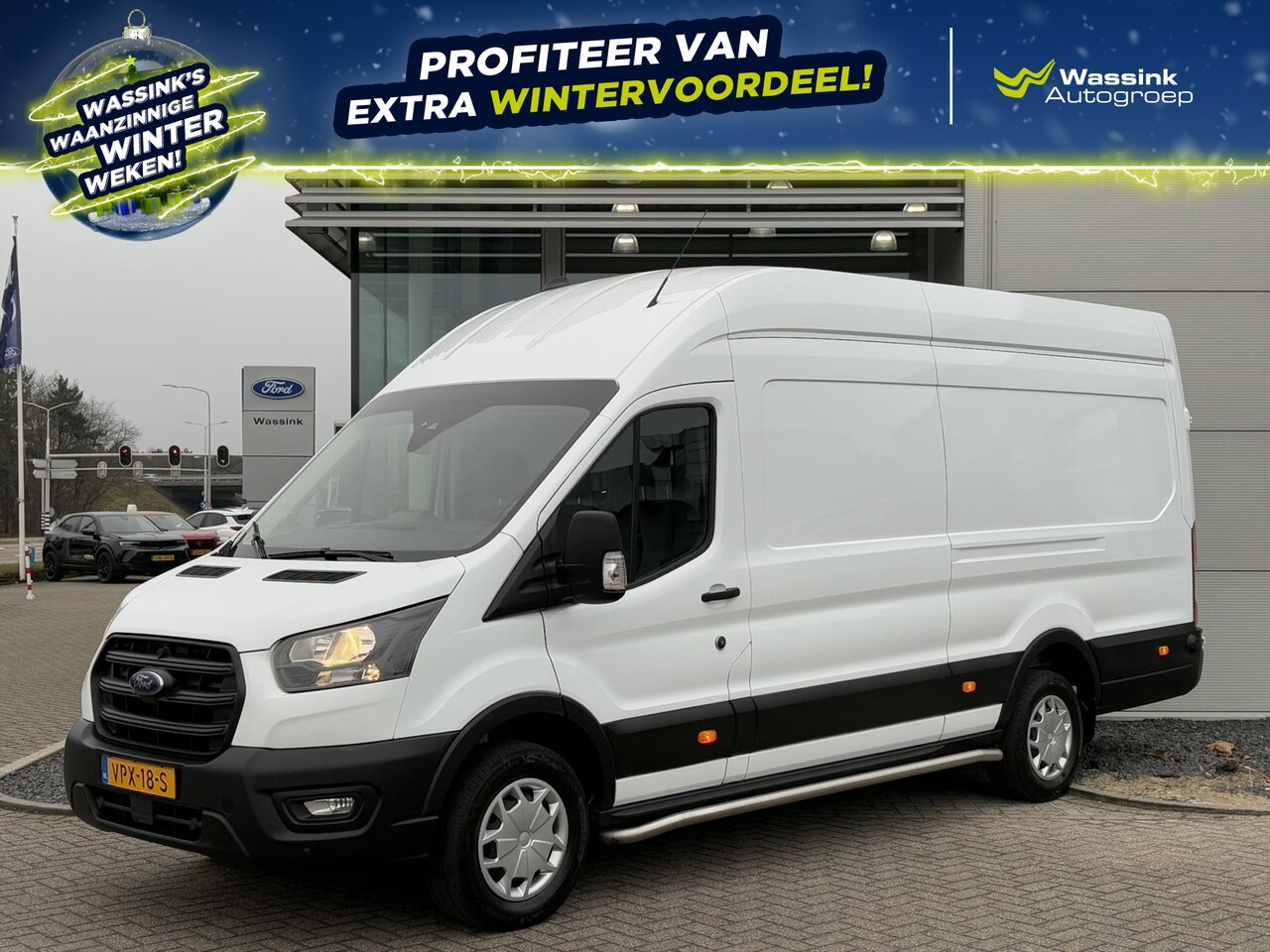 Ford Transit - GB 350 L4H3 TDCi 130pk RWD Trend | Side Bars | Camera Achter | Cruise Control | Airco | - AutoWereld.nl