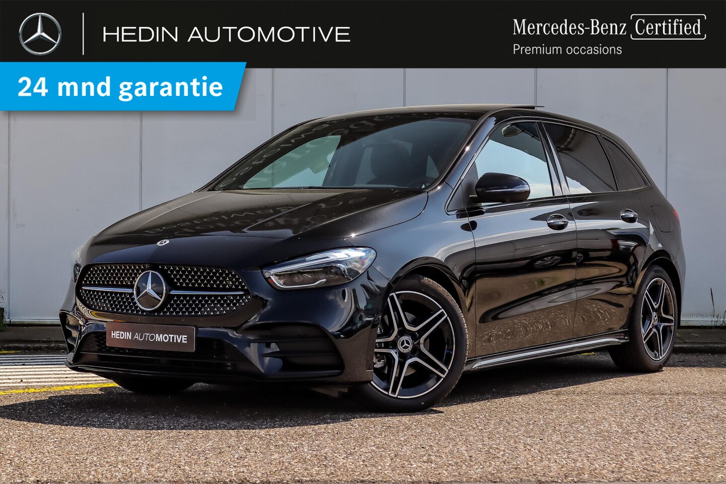 Mercedes-Benz B-klasse - B 180 Automaat AMG Line | Premium Plus Pakket | Nightpakket | Panoramadak | Advanced Sound - AutoWereld.nl