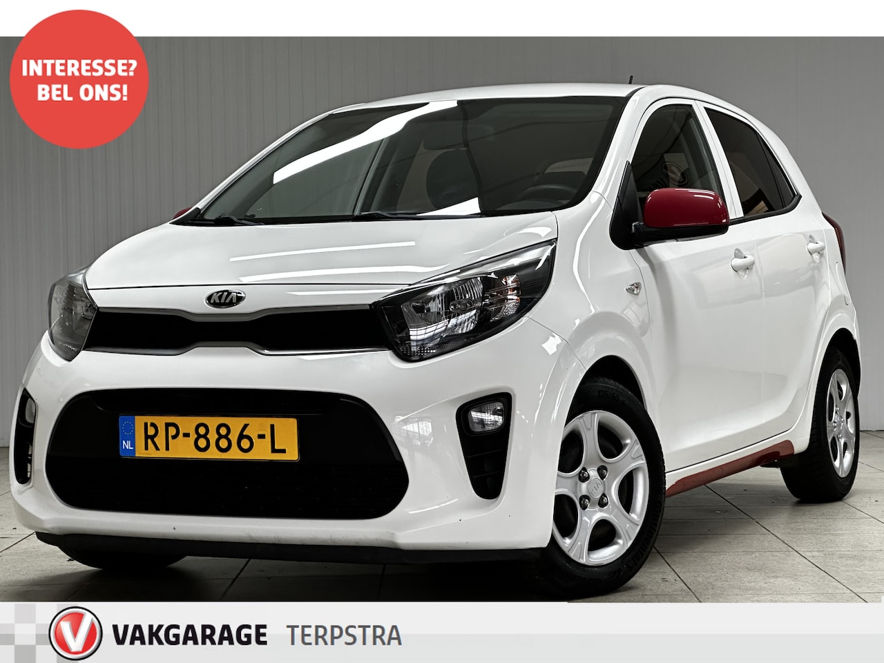 Kia Picanto - 1.0 CVVT EconomyPlusLine/ Airco!/ Bluetooth/ Radio-CD+AUX&USB/ Elek.Pakket/ Isofix/ C.V.Af - AutoWereld.nl