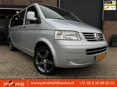 Volkswagen Transporter - 2.5 TDI Youngtimer 340 Lang Youngtimer Dubbele Cabine 5persn Airco Leder Elk.Ramen