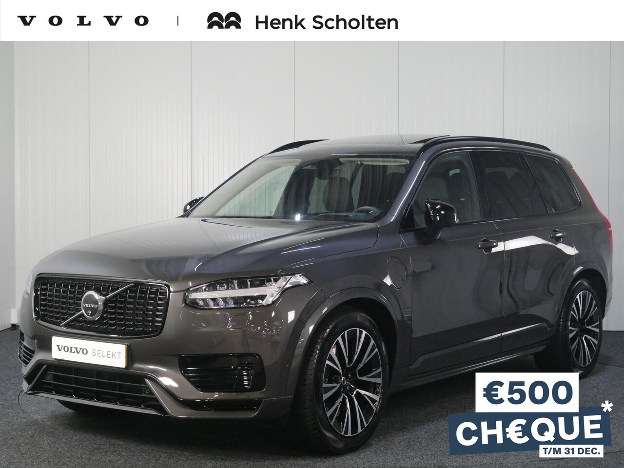 Volvo XC90 - T8 455PK AUT8 Recharge AWD Ultimate Dark, Luchtvering, Adaptieve Cruise Control met Pilot - AutoWereld.nl