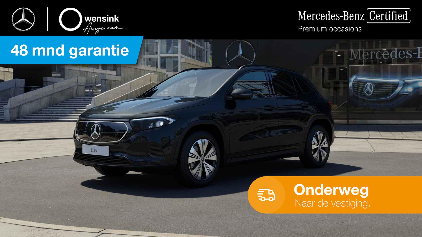 Mercedes-Benz EQA - 250 Luxury Line 67 kWh | Panoramadak | Trekhaak | Night pakket | Sfeerverlichting | Stoelv - AutoWereld.nl