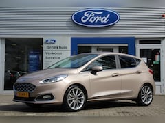 Ford Fiesta - 1.0EB VIGNALE AUTOMAAT | 1e EIGENAAR | LEDER | NL-AUTO | ADAPTIVE CRUISE | PARK SENS V+A |