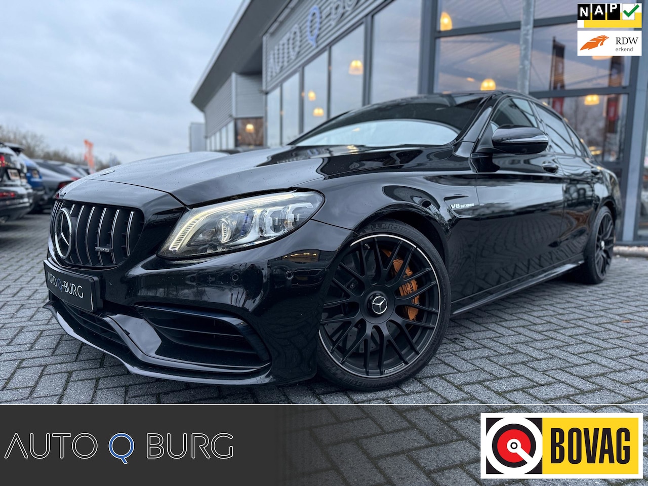 Mercedes-Benz C-klasse - AMG 63 S | 510PK | Carbon | Ceramic | 360 Camera | Head up | Full options | - AutoWereld.nl