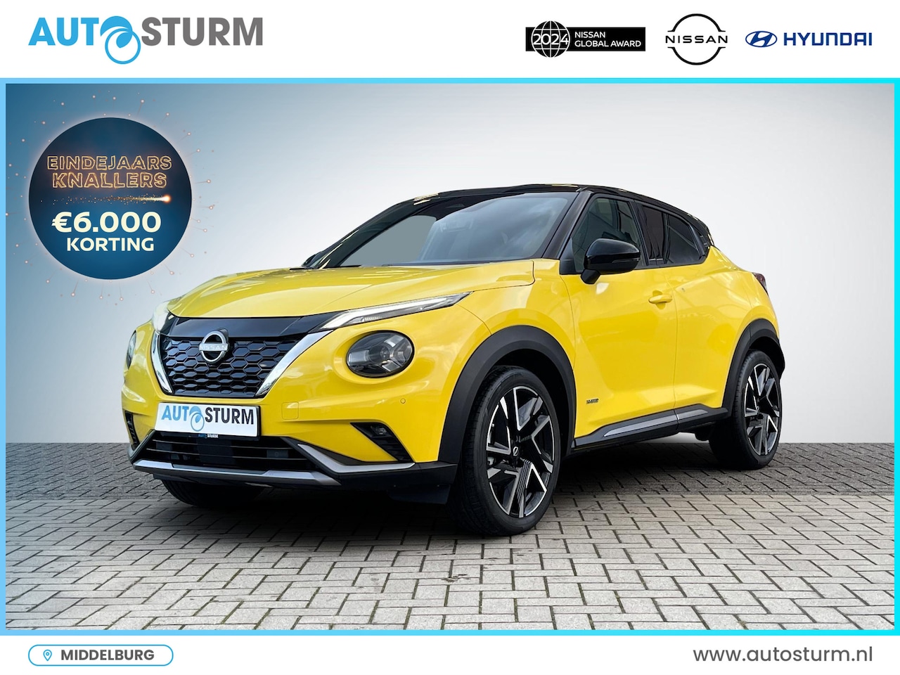 Nissan Juke - 1.6 Hybrid N-Design Cold Pack - AutoWereld.nl