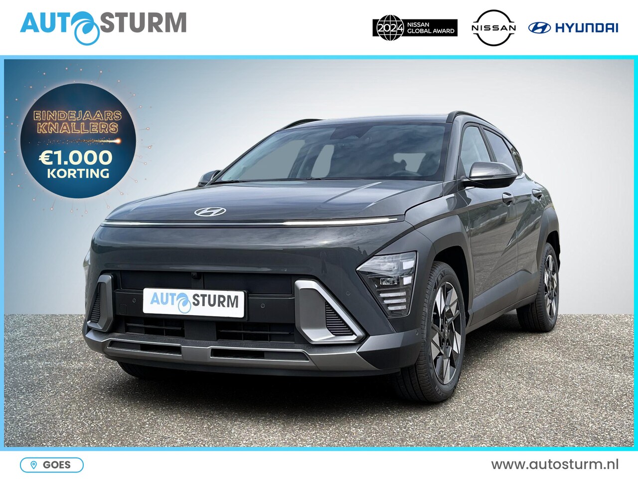 Hyundai Kona - 1.6 GDI HEV Premium 1.6 GDI HEV Premium - AutoWereld.nl