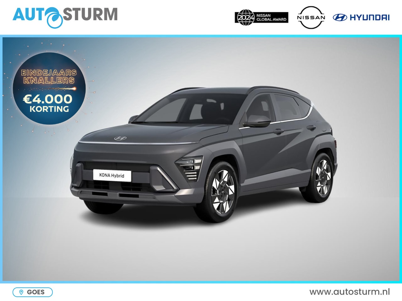 Hyundai Kona - 1.6 GDI HEV Comfort Smart 1.6 GDI HEV Comfort Smart - AutoWereld.nl