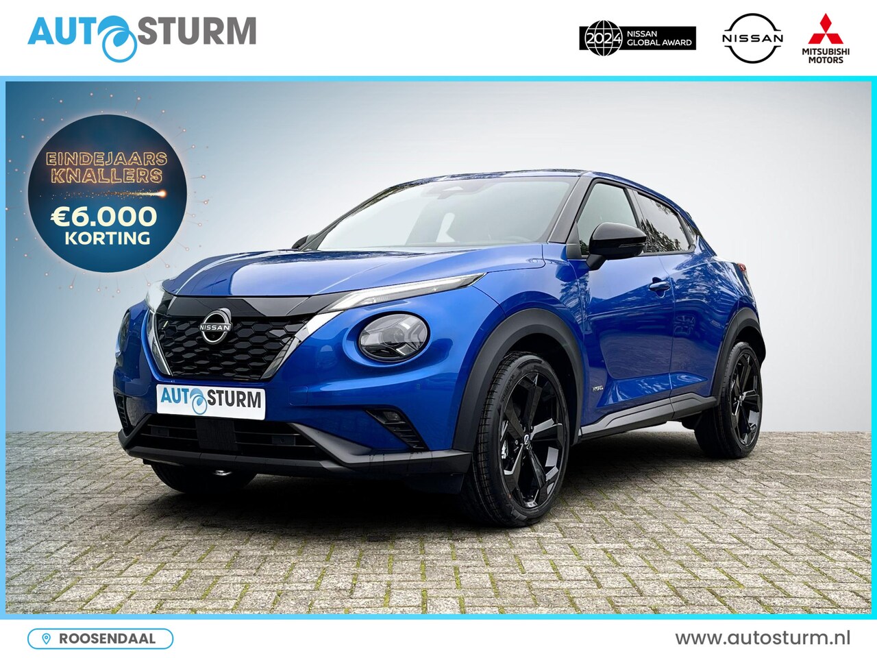 Nissan Juke - 1.6 Hybrid Tekna Sound Pack - AutoWereld.nl