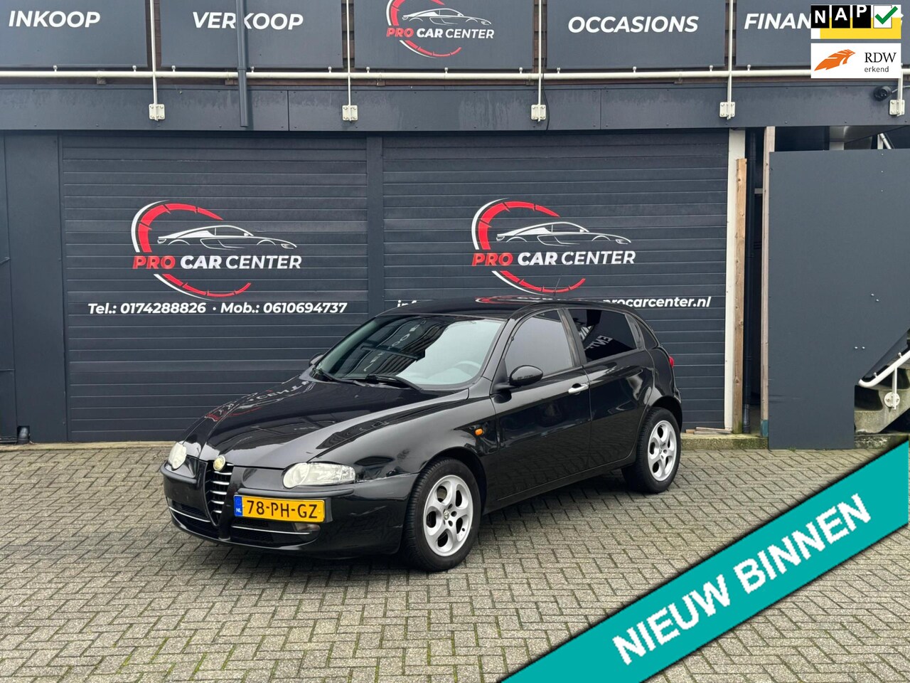 Alfa Romeo 147 - 1.6 T.Spark Impression AIRCO|EL.RAMEN|LMV|NAP|APK - AutoWereld.nl