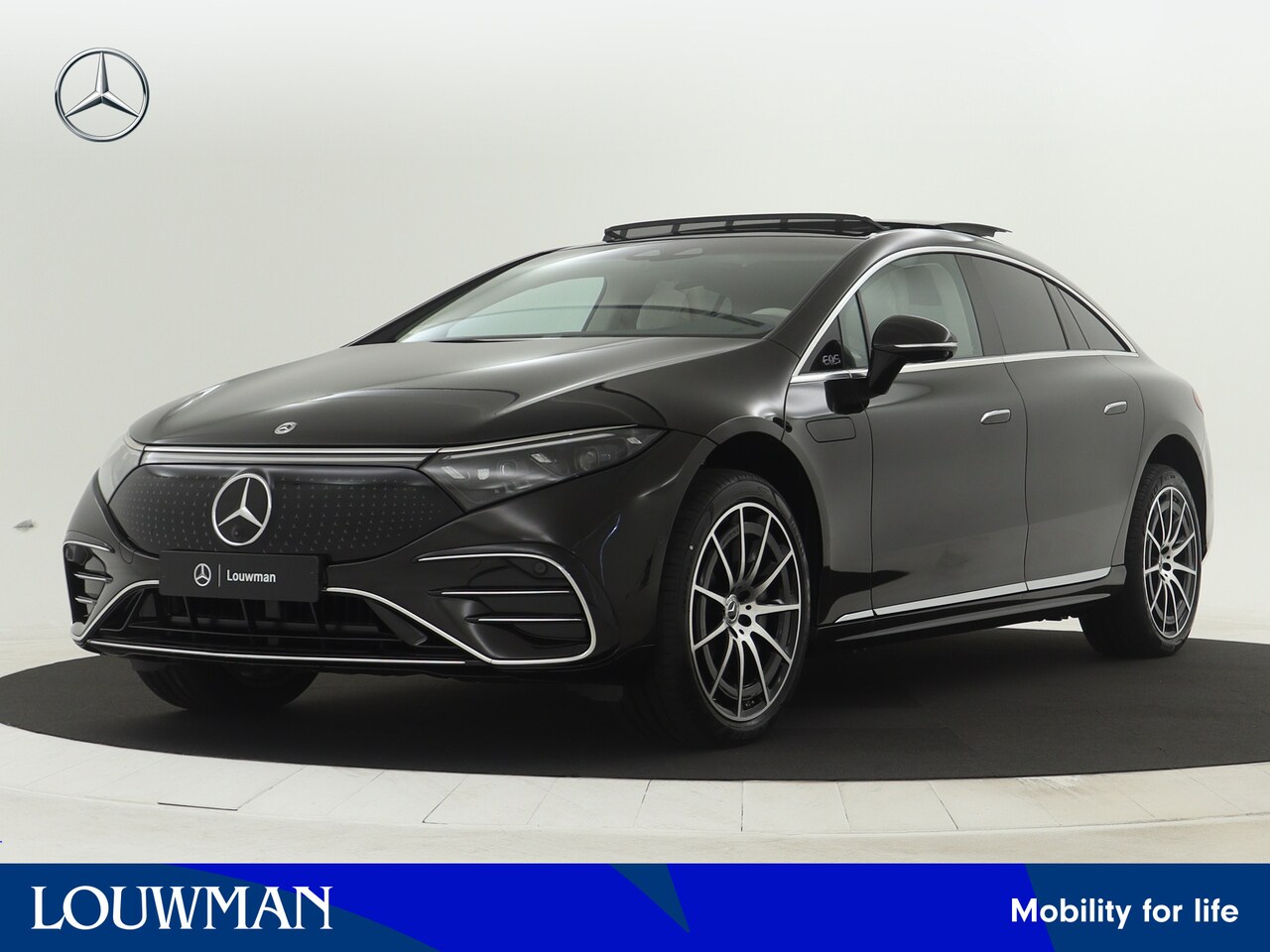 Mercedes-Benz EQS - 450+ AMG Line 108kWh | Premium Plus pakket | MBUX Hyperscreen | Achterasbesturing tot 10° - AutoWereld.nl