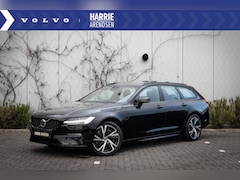 Volvo V90 - T6 Recharge AWD Ultimate Dark | Luchtvering | Bowers & Wilkins high-end audio | Trekhaak |