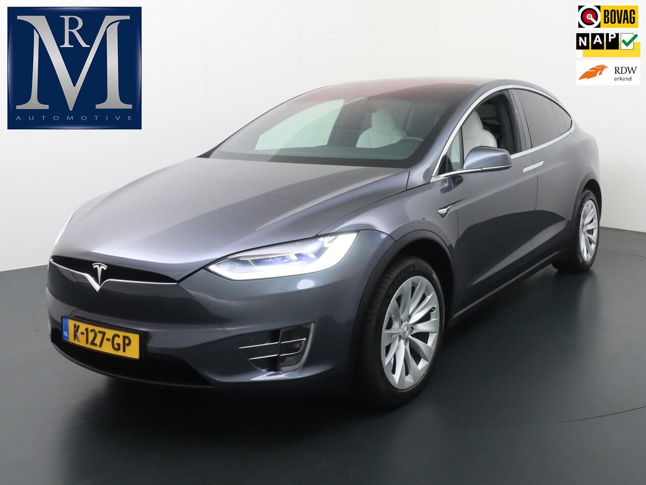 Tesla Model X - Long Range 100Kwh 5pl RAVEN VAN: 56.900,- VOOR: 49.877,- EINDEJAARSVOORDEEL: 6.023,- | TOP - AutoWereld.nl