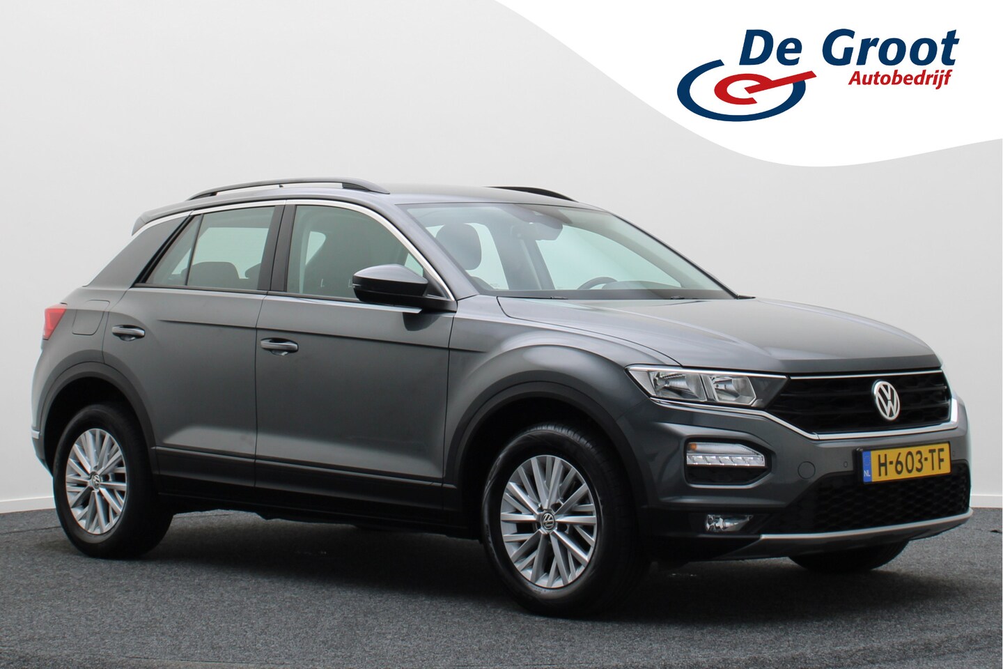 Volkswagen T-Roc - 1.0 TSI Style Climate, ACC, Apple Carplay, Rijstrooksensor, PDC, 16'' - AutoWereld.nl