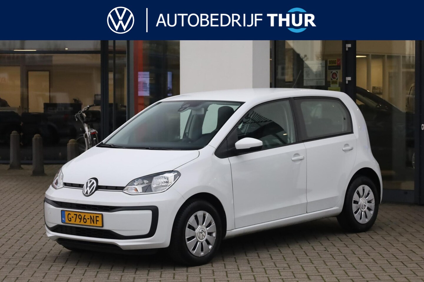 Volkswagen Up! - 1.0 BMT move up! 1.0 BMT move up! 60PK / 44kW, Bluetooth telefoonvoorbereiding, LED dagrijverlichting, radi - AutoWereld.nl