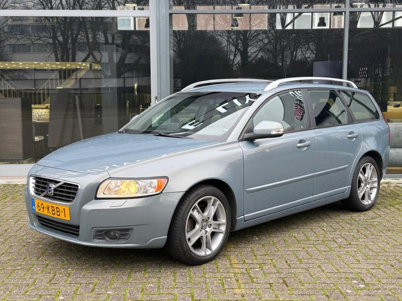 Volvo V50 - 2.0D Edition II Nap 1e eigenaar Nieuwe Apk Leer Memory - AutoWereld.nl