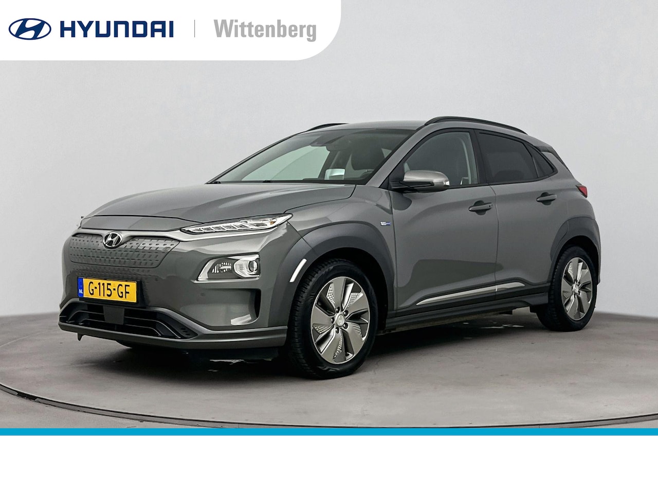 Hyundai Kona Electric - EV Premium 64 kWh 2.000,= Subsidie mogelijk, Leer, Stoelverwarming, Stuurverwarming. - AutoWereld.nl