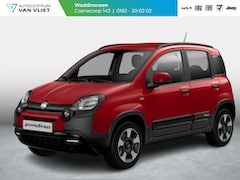 Fiat Panda - Hybrid Pandina | Airco | Cruise | Priv Glass | Dakrails | 15" | PDC | Apple Carply | Rosso