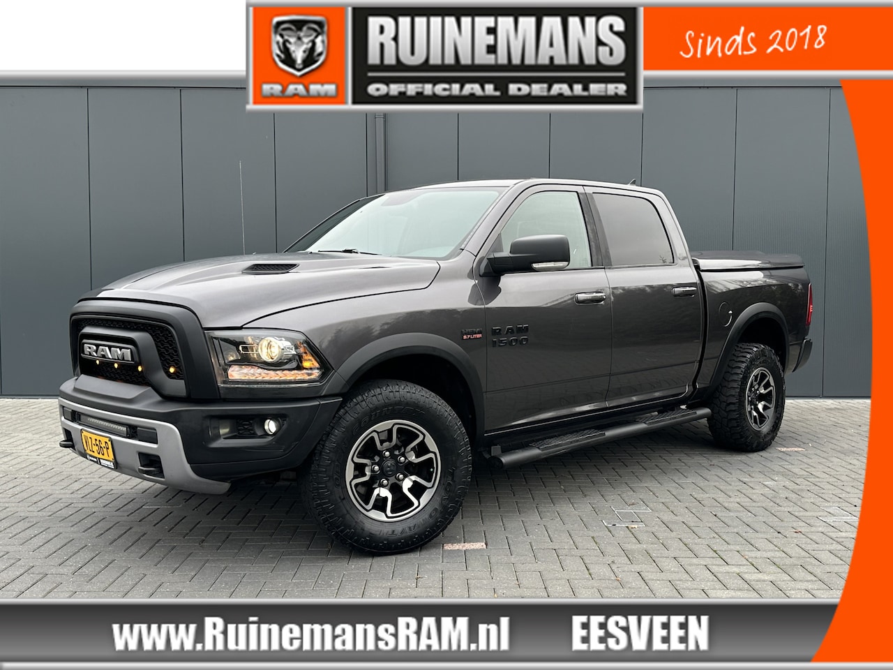 Dodge Ram 1500 - 5.7 V8 HEMI 400 PK / MARGE !! / REBEL / LUCHTVERING / 3.5T TREKHAAK / CAMERA / CREW CAB / - AutoWereld.nl