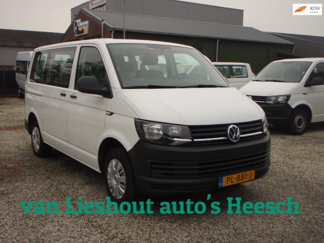 Volkswagen Transporter Kombi - 2.0 TSI VW 9 persoons personenbus benzine aardgas cng bj 17 - AutoWereld.nl