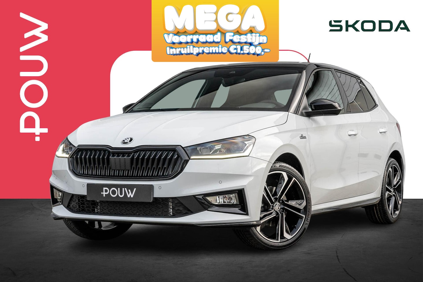 Skoda Fabia - 1.0 TSI 115pk Monte Carlo | Navigatie Pakket | 18" Velgen - AutoWereld.nl