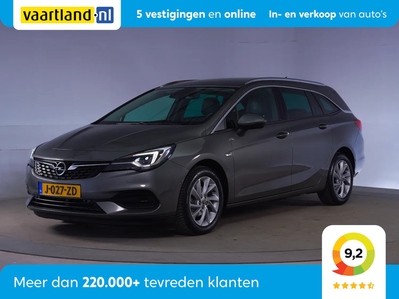 Opel Astra - SPORTSTOURER 1.2 Elegance [ Virtual cockpit Sportzetels Nav Camera ] - AutoWereld.nl