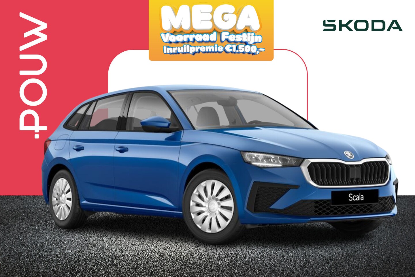 Skoda Scala - 1.0 TSI 95pk Essence | Smartlink Navigatie | Airco - AutoWereld.nl