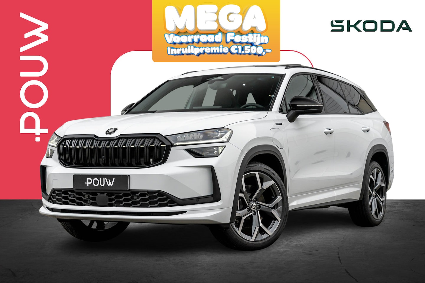 Skoda Kodiaq - 1.5 TSI 204pk PHEV Sportline Business | Panoramadak | 20" Velgen - AutoWereld.nl