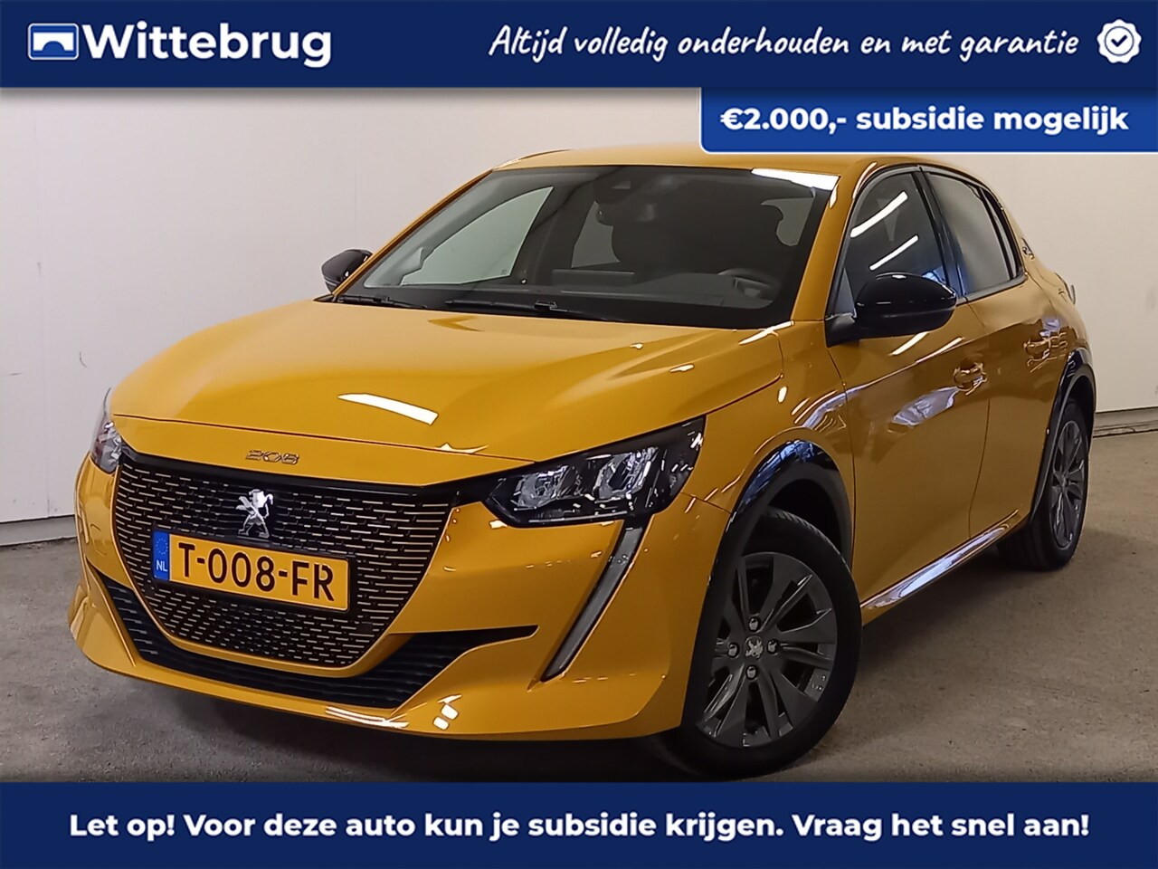 Peugeot e-208 - EV Allure Pack 50 kWh 3Fase! Subsidie aanvraag mogelijk - AutoWereld.nl