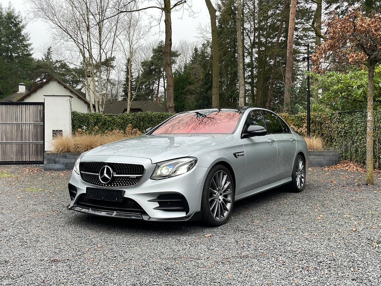 Mercedes-Benz E-klasse - AMG 43 4Matic Premium Plus *PANO*E63 AMG S UITVOERING*SFEERVER.*HUD*360 CAMERA*BURMESTER*M - AutoWereld.nl