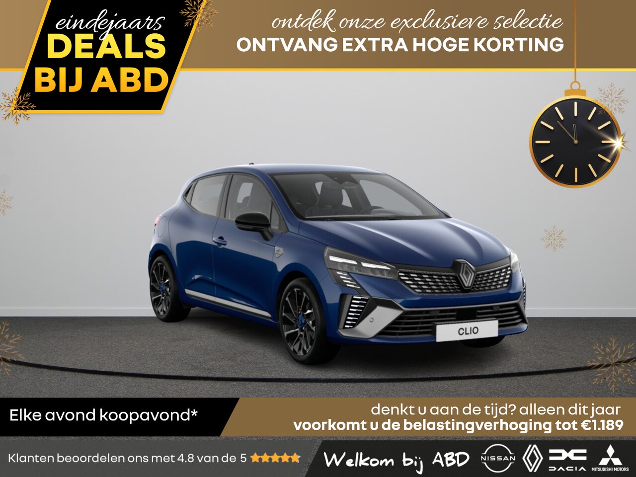 Renault Clio - Hybrid 145 E-TECH esprit Alpine | Achteruitrijcamera | Adaptive Cruise Control | Blind Spo - AutoWereld.nl