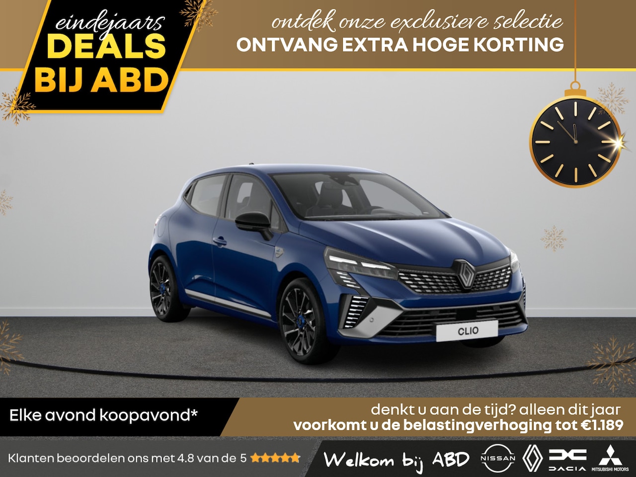 Renault Clio - Hybrid 145 E-TECH esprit Alpine | Achteruitrijcamera | Adaptive Cruise Control | Blind Spo - AutoWereld.nl