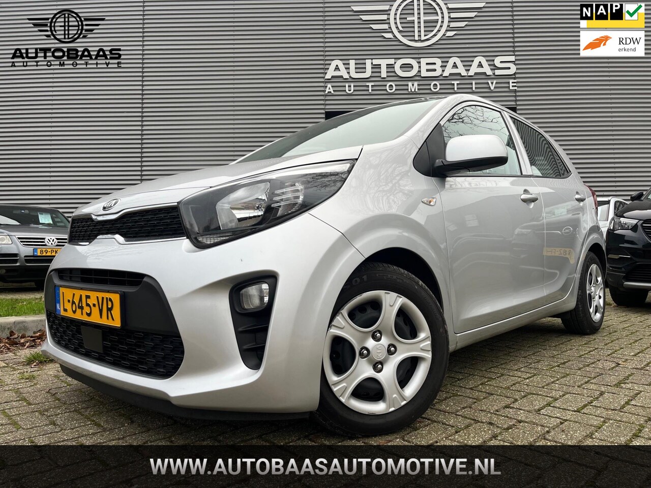 Kia Picanto - 1.0 DPi ComfortLine AUTOMAAT+NL-AUTO+NAP+1EIG+AIRCO+CRUISECONTROL+ELEK.PACK+BTW INCL+ - AutoWereld.nl