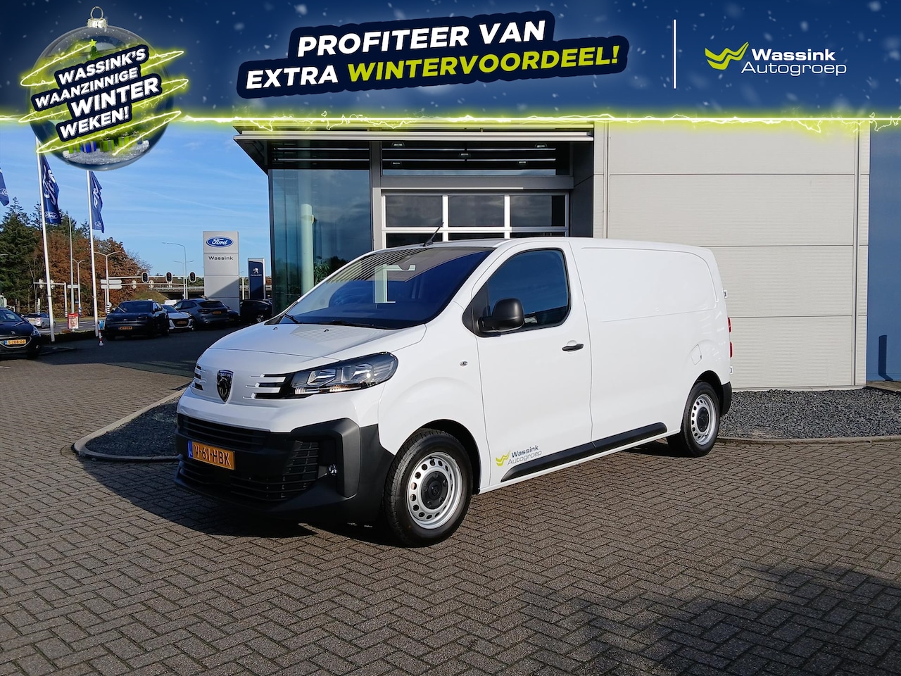 Peugeot Expert - 2.0 BlueHDi 145pk | Lengte 2 I City navigatie pack | reseve wiel | Bijrijders Bank | - AutoWereld.nl