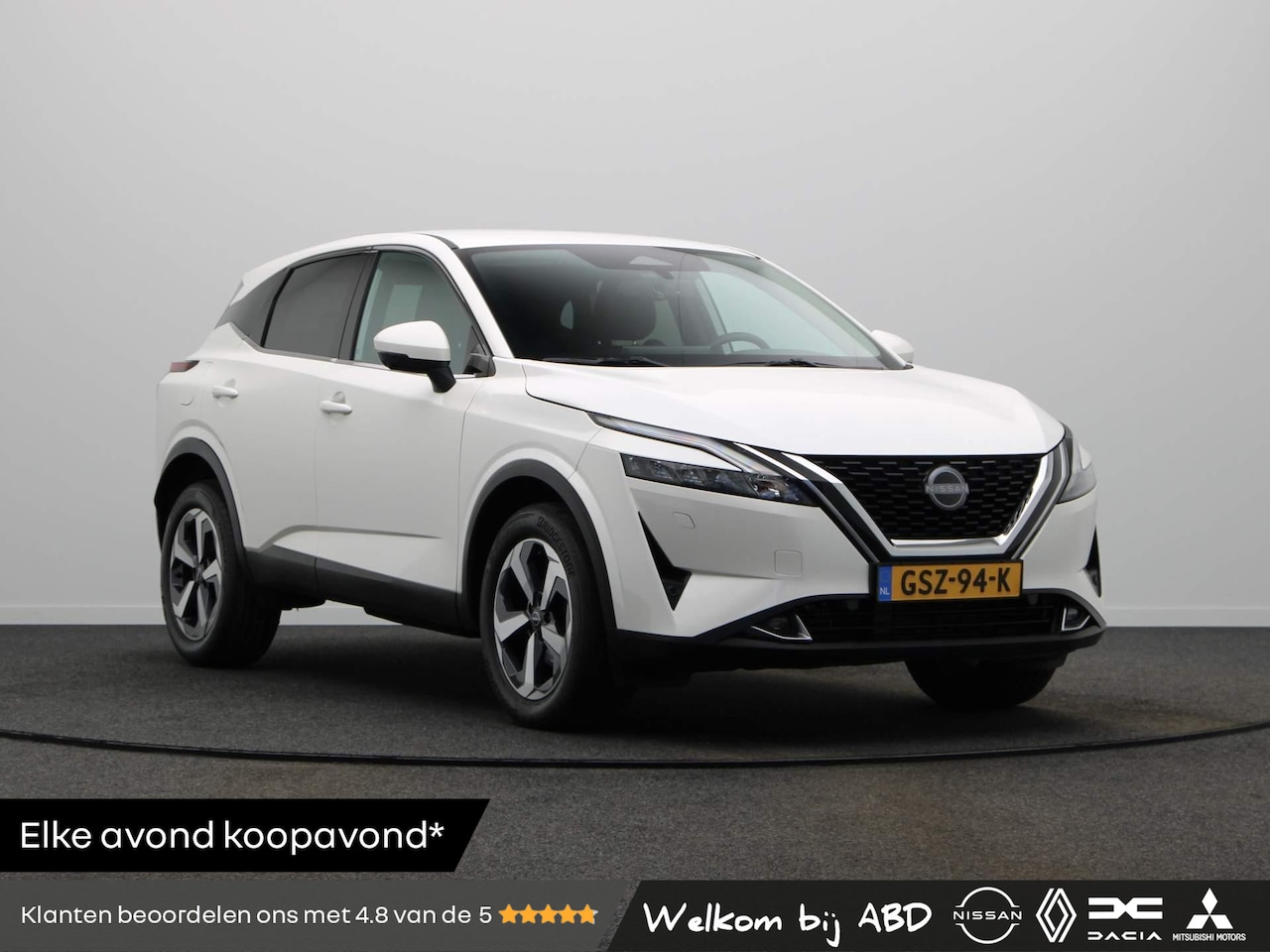 Nissan Qashqai - 158pk MHEV Xtronic N-Connecta | Stoel & Stuurverwarming | Voorruitverwarming | 360 graden - AutoWereld.nl