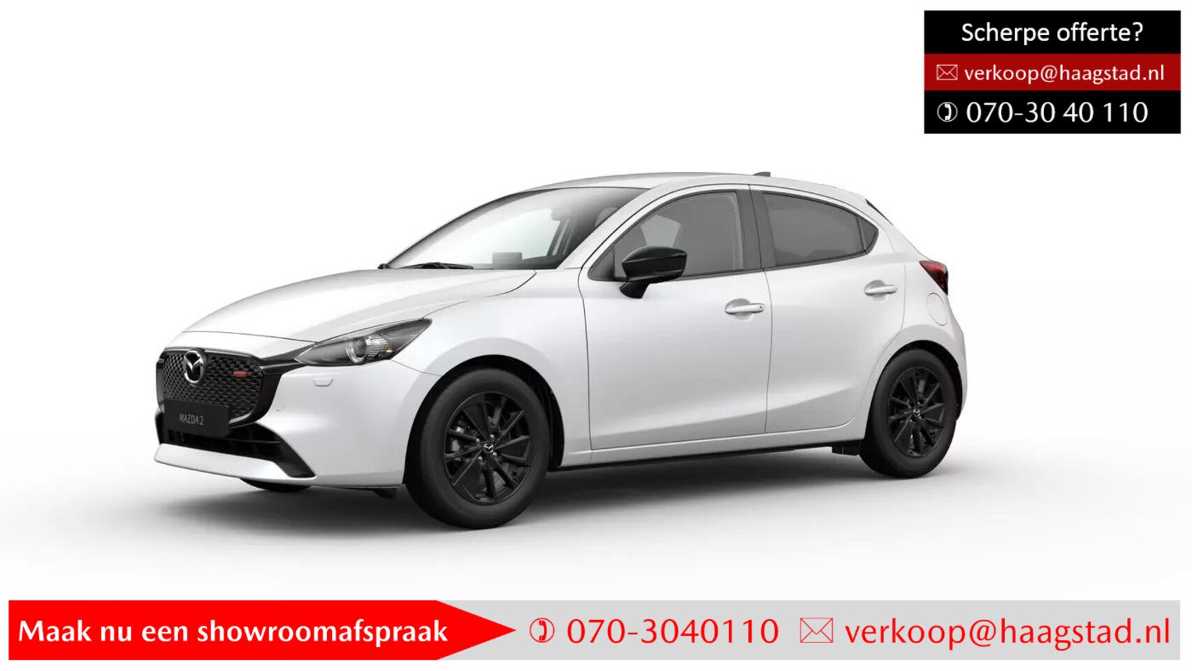 Mazda 2 - 1.5 e-SkyActiv-G 90 Homura Haagstad netto deal! (huidige nieuwprijs €26.540) - AutoWereld.nl