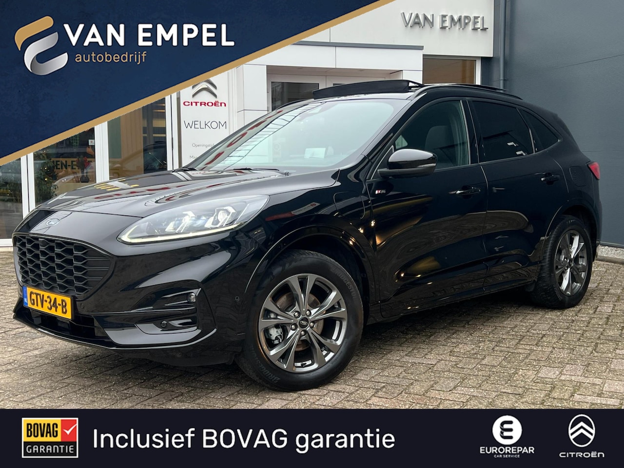 Ford Kuga - 2.5 PHEV ST-Line X Automaat | Stoel en voorruitverwarming | Navi | Cruise Control | - AutoWereld.nl