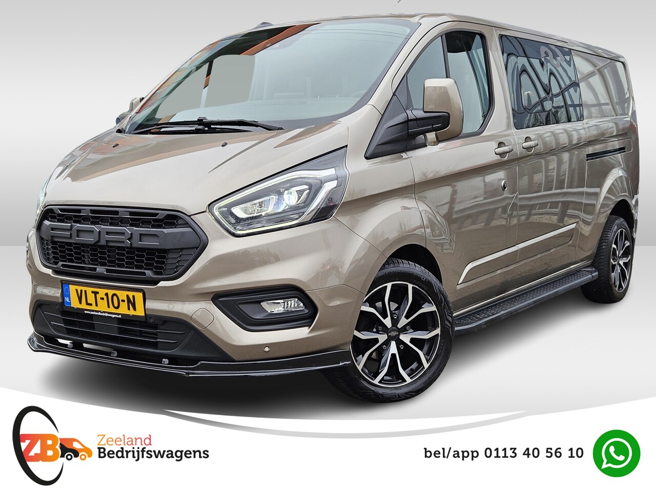 Ford Transit Custom - 300 2.0 TDCI L2H1 | Treeplanken | 18'Sportvelgen | Carplay | Dodehoek det. - AutoWereld.nl